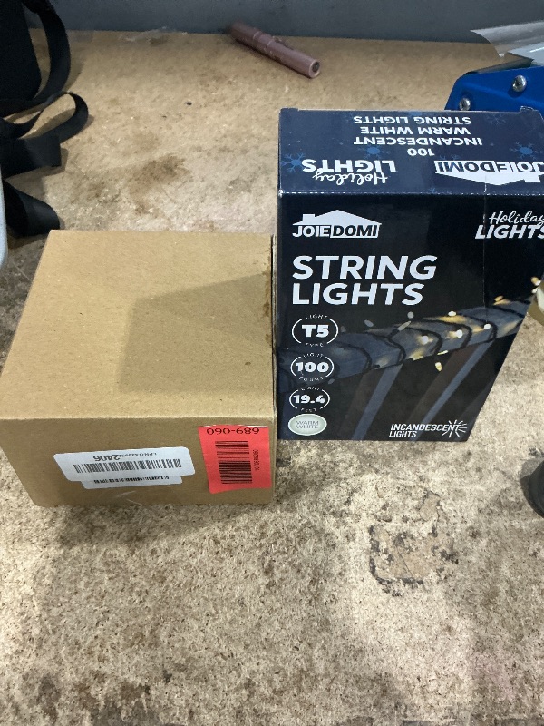 Photo 1 of 12 Pack Plastic Spring Clamps, 3.5inch Small Heavy Duty Clips for Crafts, Backdrop Stand, Woodworking, Photography Studios (Black) Bundled with string Lights ***