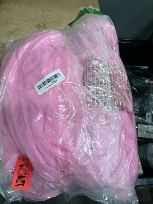 Photo 1 of 10ft x 10ft Pink Tulle Photo Backdrop Curtain with Lights String for Parties Wedding Sheer Baby Pink Curtain Backdrop for Birthday Party Baby Shower Photo Booth Photography Background Decorations