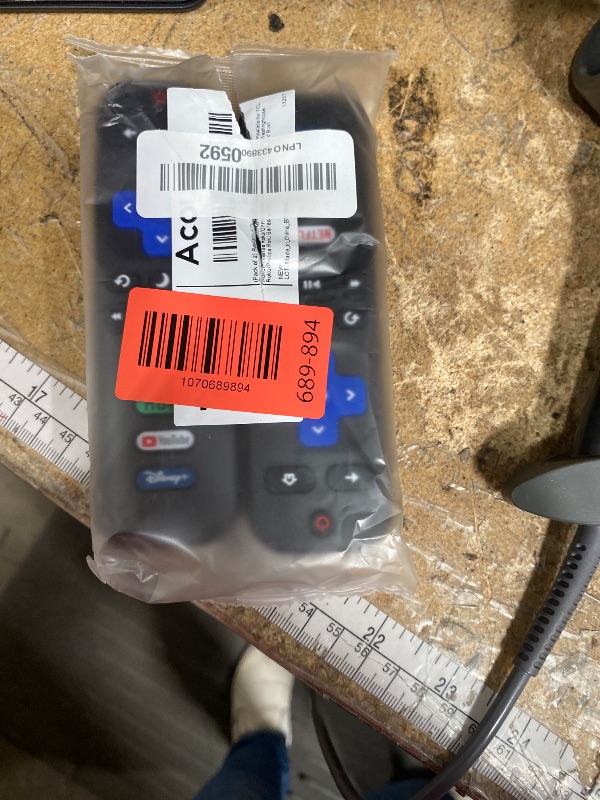 Photo 1 of (Pack of 2) Replacement Remote Control Only for Roku TV, Compatible for TCL Roku/Hisense Roku/Onn Roku/Sharp Roku/Element Roku/Westinghouse Roku/Philips Roku Smart TVs (Not for Roku Stick and Box)