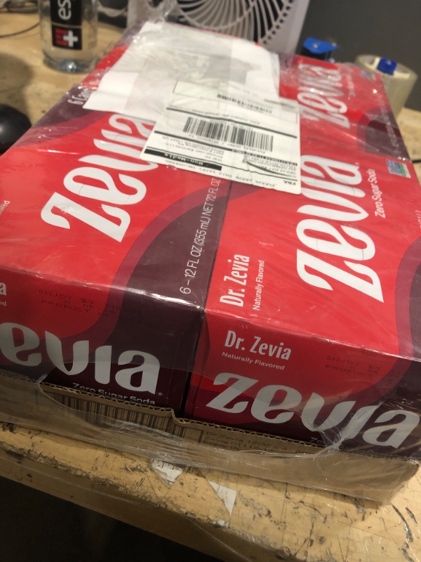 Photo 1 of **EXP: 12/2025** Zevia Soda, Dr. Zevia, 12 Fl Oz (Pack of 24)