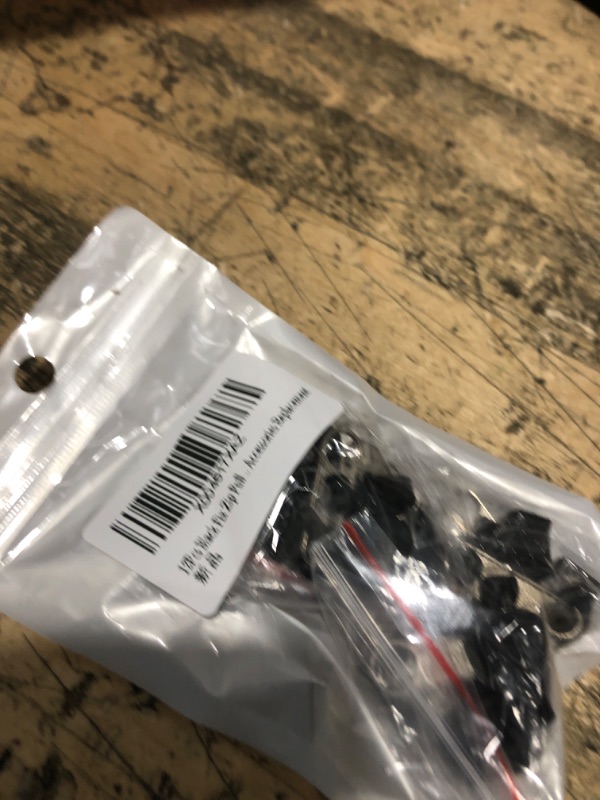 Photo 1 of 12Pcs Black Fix Zip Puller -3 Sizes Zip Slider Repair Instant Kit -Instant Kit Fix Black Zipper Rescue -Zipper Set for Jacket,Luggage,Backpacks Travel Practical Accessories Replacement