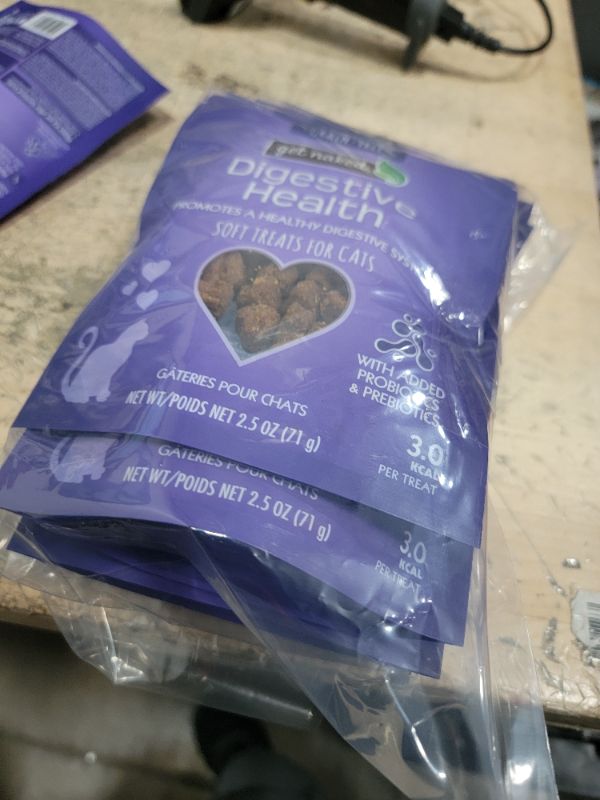 Photo 1 of **EXP:04/07/2026**  Get Naked 1 Pouch Furball Relief Soft Treats For Cats, 2.5 Oz(pack of 5)