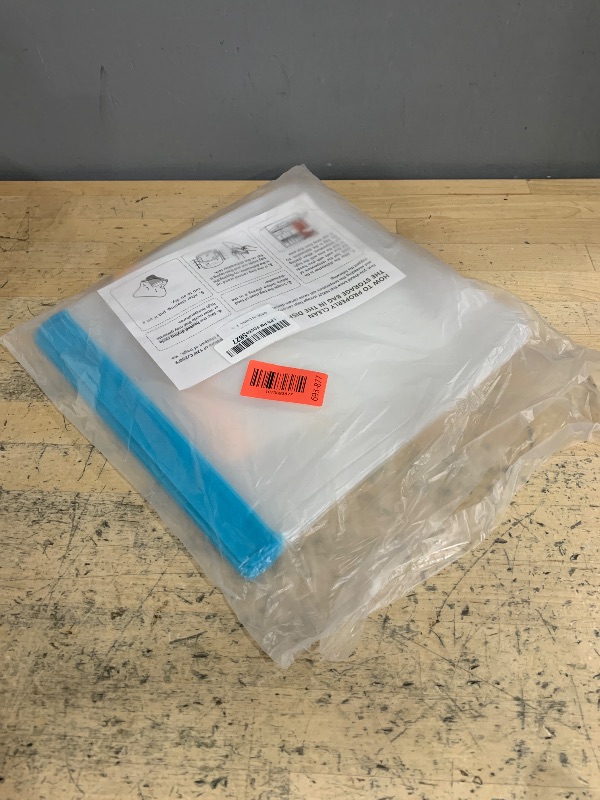 Photo 1 of 10 Pack Dishwasher Safe Reusable Bags, Leakproof Reusable Freezer Bags, BPA Free Food Storage Bags for Lunch Marinate Food Travel - 3 Gallon 3 Snack 4 Sandwich Bags