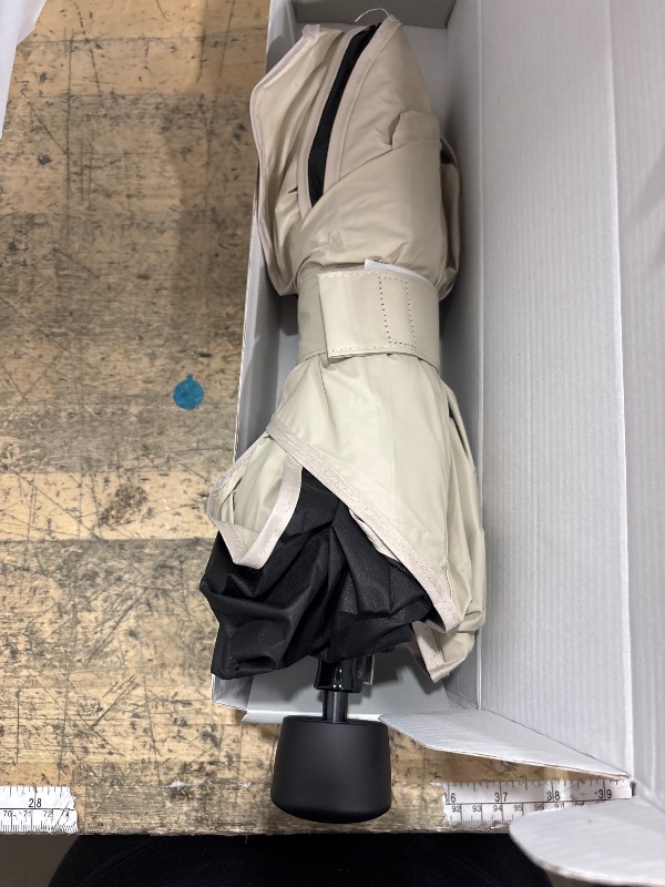 Photo 1 of [2025 Upgrade] Nmoiss Windshield Sun Shade Umbrella - [Vinyl Coating Heat Shield] Protect Car from Sun Rays & Heat Damage Keep Cool and Protect Interior, Spring Structure Edge Medium 56" L x 31" W