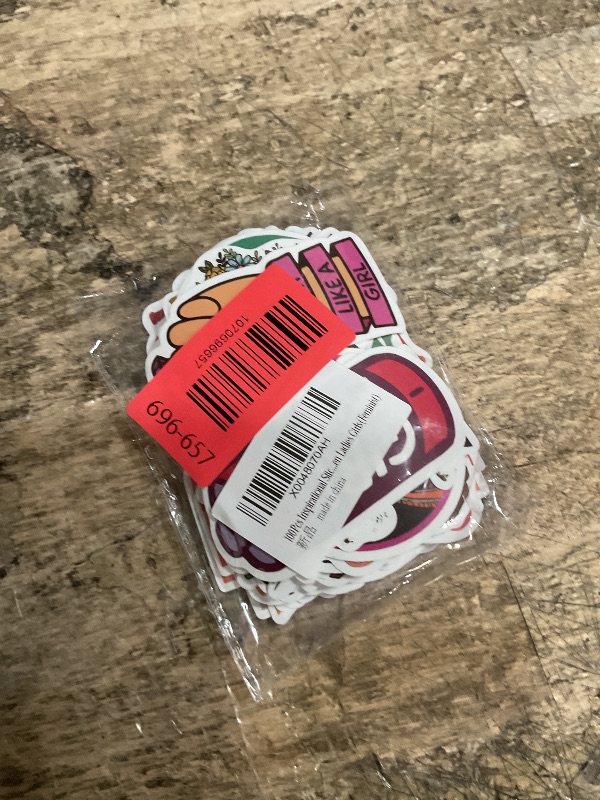 Photo 1 of 100Pcs Inspirational Stickers Pack Girl Power Rights Feminism Colorful Vinyl Sticker Laptop Water Bottle Phone Skateboard Stickers Decals for Women Ladies Girls(Feminist)