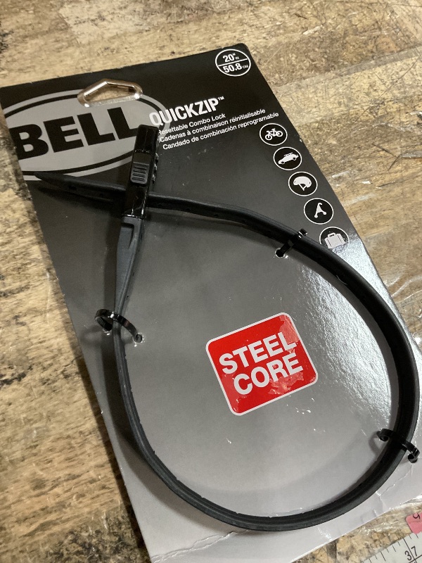 Photo 1 of ***only 1*** QuickZip Zip-Tie Multi-Purpose Combo Lock 2 Pack