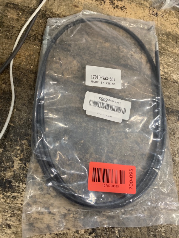 Photo 1 of 17910-VA3-S01 Lawn Mower Throttle Cable Replacement Parts for Honda HR214, HR194, HR215, HR216,HR214 SX,HR215K1 Lawn Mower,Replace 17910-VA3-003, 17910VA3S01, 17910VA3003,GH45843,3468T34562FD215213