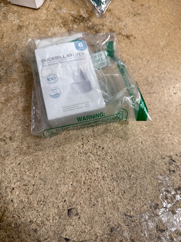 Photo 1 of [6-Count] Papablic Duckbill Valves for Spectra and Medela, Replaceable Duckbill Valves for Spectra S1 Spectra S2 valves and Medela Pump in Style, BPA/DEHP Free White