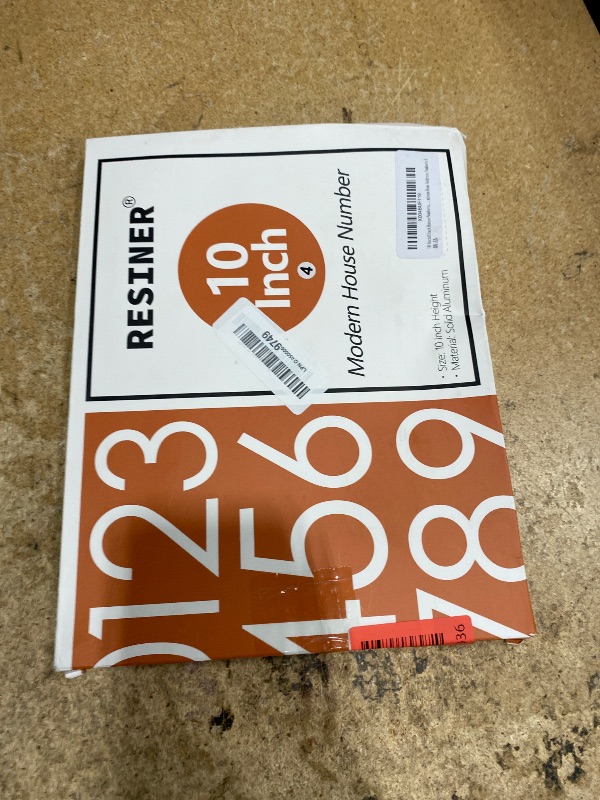 Photo 1 of 10 Inch Black House Numbers For Outside,Metal Large Modern House Numbers For Outside Floating, Address Numbers For House Black Floating Mount Flush Mount Aluminum Home Address Numbers 4