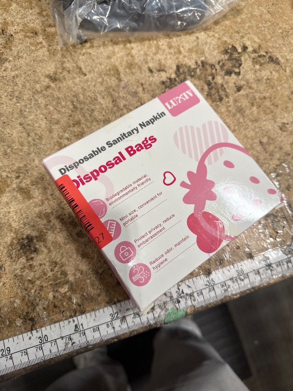 Photo 1 of 150Pcs Sanitary Napkin Disposal Bags, Luxiv Pink Disposable Sanitary Bag Personal Care Disposal for Tampons Trash Bag, Disposable Mini Bags for Women Privacy Handling Bag Diaper Sack (Pink+Purple)