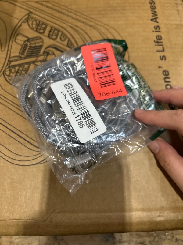 Photo 1 of 2Pack Multi Charging Cable Cord for Travel Vacation Essentials,Apple Watch Charger,iPhone 17 Charger,[3-in-2] USB A/Type C/Lightning Cable for iWatch,iPhone 17-11,Xbox Series X&S,Airpods,Home,Office