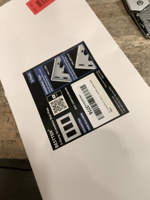 Photo 1 of (5 Pack) BESTTEN USWP6 Matte Snow White 3-Gang Screwless Wall Plate, Decorator Outlet Cover, H4.69” x W6.54”, for Light Switch, Dimmer, USB, GFCI, Receptacle