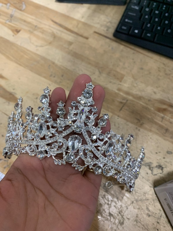Photo 1 of **COSTUME JEWLERY** Swarovski Zircon Hair Accessories, Bridal Hair Vine, Bridal Tiaras, Silver Headpieces, Tiara for Bachelor,Birthday Gift,Crystal Crowns!