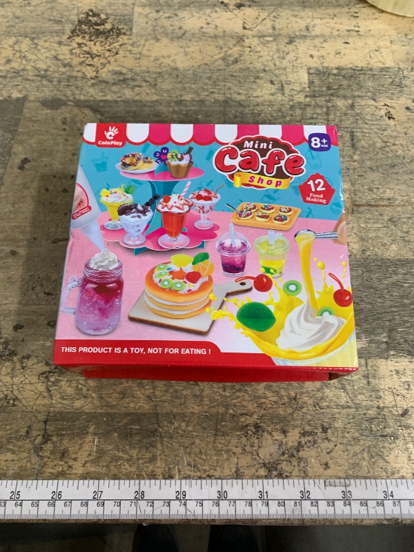 Photo 1 of 12 Making Miniature Food Toys Set, DIY, Resin Play, NOT Edible, Kitchen Mini Pretend Play Food Set for Kids Age 8-13, Birthday for Girls, 8 9 10, Make Your Food