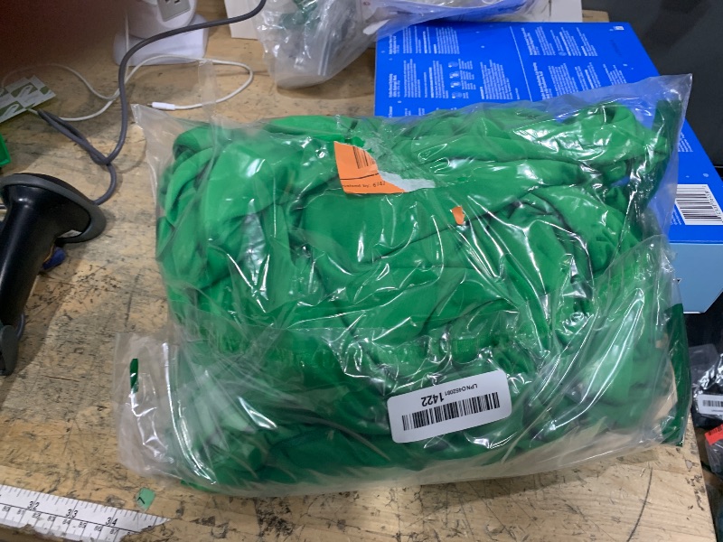 Photo 1 of 10ft x 7ft Green Backdrop Curtain for Parties Green Wrinkle Free Backdrop Drapes Panels for Baby Shower Birthday Party Photo Photography Photoshoot Polyester Fabric Background Decoration