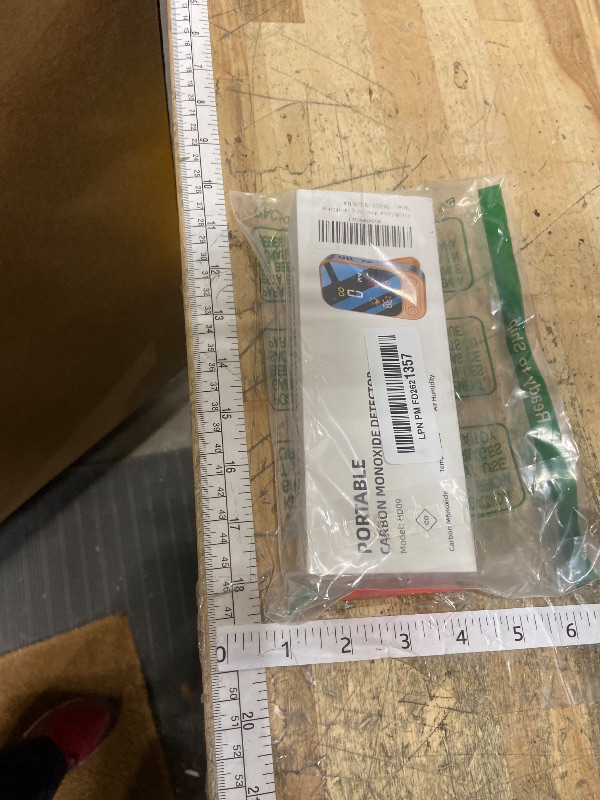 Photo 1 of ???????? Portable Carbon Monoxide Detectors, 3 in 1 CO Monitor with Kickstand & Lanyard Gas Alarm [CO Temperature Humidity Sensor] 1000mah Battery for Indoor Outdoor Camping Travel RV Hotel