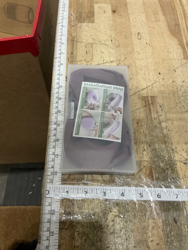 Photo 1 of [4 in 1] Silicone Case Cover for AirPods Max USB-C (2024), Anti-Scratch Sweat-Proof Ear Pad Case Cover/Ear Cups Cover/Headband Cover Accessories Silicone Protector for AirPods Max (Burgundy)