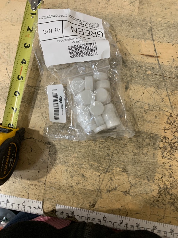 Photo 1 of 20Pcs White Rattle Box Noise Maker Insert Squeaker Plastic Ring Box Repair Fix Baby Rattle Accessories (20mm) Rattles and Plush Rings