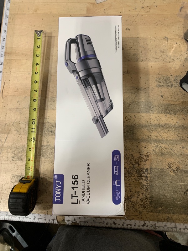 Photo 1 of (not working)(sold for parts) JONYJ Handheld Vacuum Cordless, 16000PA Strong Suction Hand Held Car Vacuum Cleaner, Portable Hand Vacuum