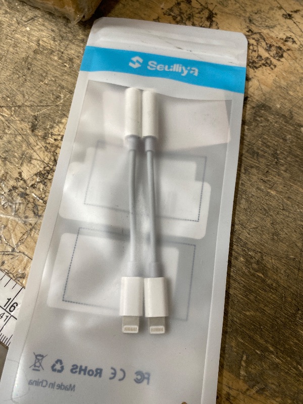 Photo 1 of [Apple MFi Certified] 2 Pack Lightning to 3.5 mm Headphone Jack Adapter, iPhone Aux Adapter Converter Dongle Audio Cable Compatible with iPhone 14 13 12 11 X XS 8 7