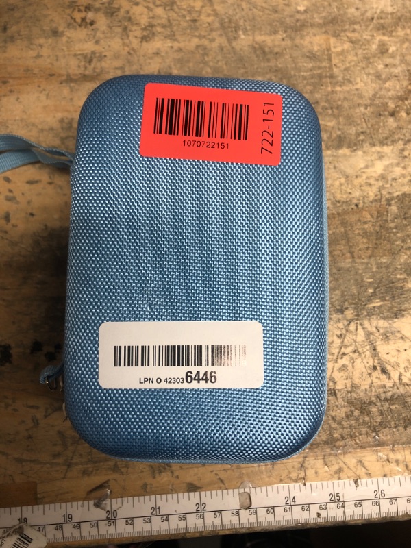 Photo 1 of (CASE ONLY) BOVKE Carrying Case for iHealth Track Smart Upper Arm Blood Pressure Monitor, iHealth Bluetooth Blood Pressure Machine Case, Blue