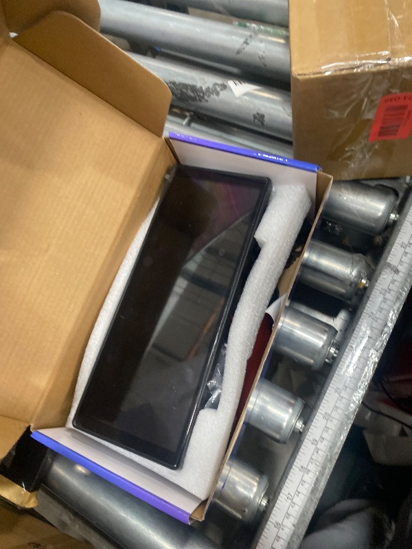 Photo 1 of 10.26" Portable Carplay Screen for Car, 4K HD Car Stereo Touch Screen with Apple CarPlay and Android Auto, 4K Dash Cam, 1080P Backup Camera, Mirror Link, Voice Control, Bluetooth, GPS, AUX/FM