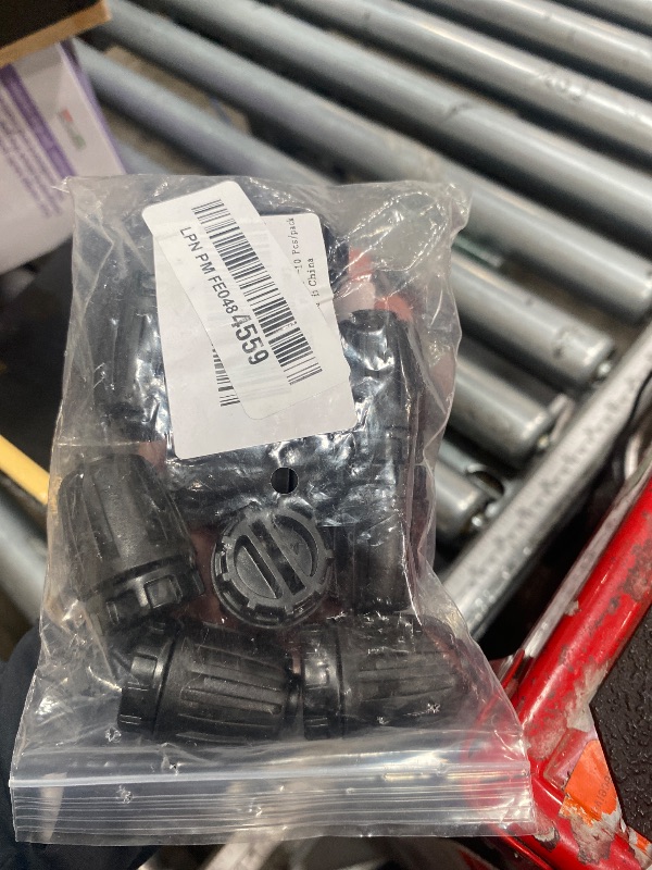 Photo 1 of 1/2 inch Irrigation Fittings End Plugs For (1/2" ID x0.6-0.63" OD) 16mm Drip Tubing Connectors-10 Pcs/pack