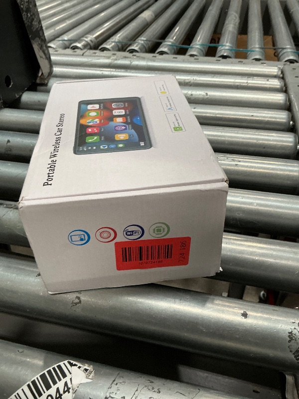 Photo 1 of ?Hieha? 2025 Wireless Portable Carplay and Android Auto, Carplay Screen for Car with Mirror Link/AUX/FM,7" Touchscreen Bluetooth 5.0, Marine Stereos for All Vehicles