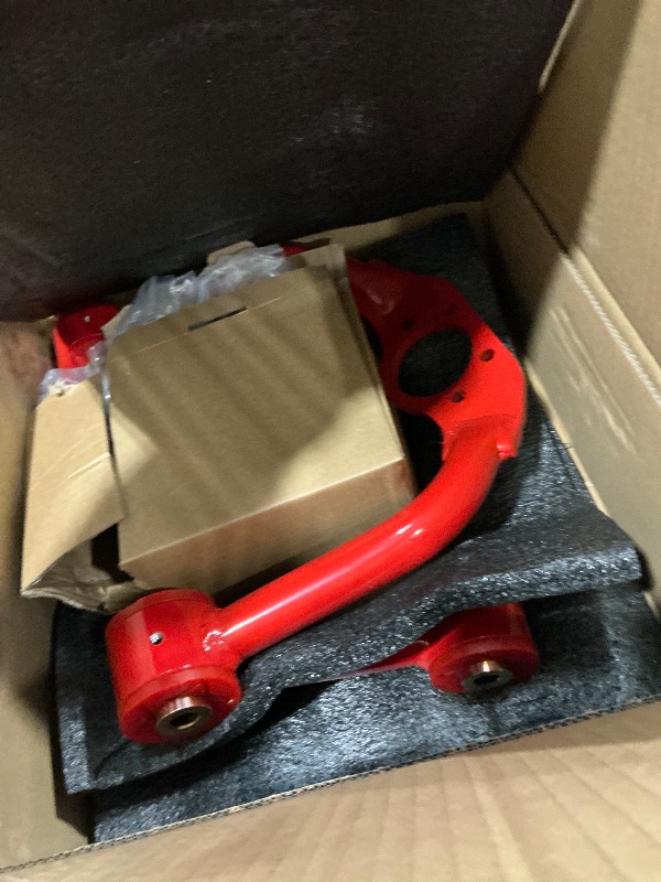 Photo 1 of 1-4" Lift Front Upper Control Arms Compatible with for Jeep Grand Cherokee (WK) & Jeep Commander (XK) 2005-2010, 1-4" Lift Front Control Arms Tubular Steel W/Ball Joints