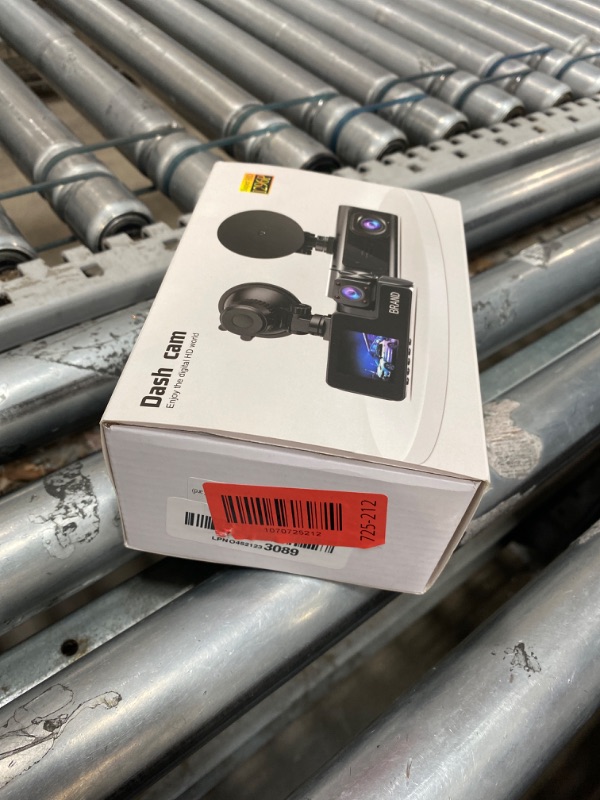 Photo 1 of 1080P Dual Dash Camera for Car Front and Inside Dashcam Car Security Video Recorder,170°Wide Angle Vehicle Cam,WDR,G-Sensor,2’’ IPS Screen,Loop Recording,Night Vision (Dual Dash Cam Without Card)