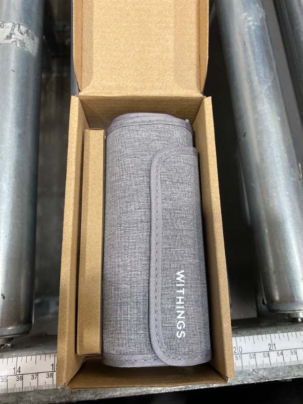 Photo 1 of ** ITEM HAS ISSUES WITH FUNCTIONALITY, DOES NOT TURN ON WITHOUT CHARGER**
Withings BPM Connect - Digital Blood Pressure Cuff & Heart Rate Monitor - Blood Pressure Machine Arm Cuff, FDA Cleared, FSA/HSA Eligible, IOS & Android