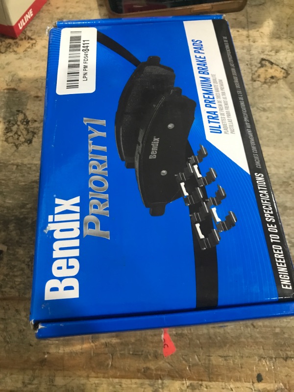 Photo 1 of ***INCOMPLETE SET/ ONLY 3*** Bendix Priority1 CFM1068 Semi-Metallic Rear Brake Pads for Ford F-250 Super Duty 2007-2005, F-350 Super Duty 2007-2005