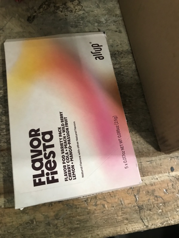 Photo 1 of ***DOESN'T COME WITH BOTTLE*** air up® water bottle (22oz) for school, sports, gym | includes 5 scent pods & straw | flavored bottle in grey – also for kids, boys, girls | no calories, sugar-free and suitable for carbonation