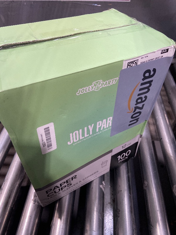 Photo 1 of [100 Pack] 12 oz Paper Coffee Cups, Disposable Paper Coffee Cup with Lids, Sleeves, and Stirrers, Hot/Cold Beverage Drinking Cup for Water, Juice or Tea, Suitable for Home, Shops and Cafes