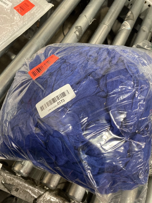 Photo 1 of 10 Pcs Royal Blue Cheesecloth Table Runner 10FT Boho Gauze Table Runner Romantic Cheese Cloth Table Runners Rustic Sheer Runner for Wedding Engagement Bridal Baby Shower Birthday Party Table Décor