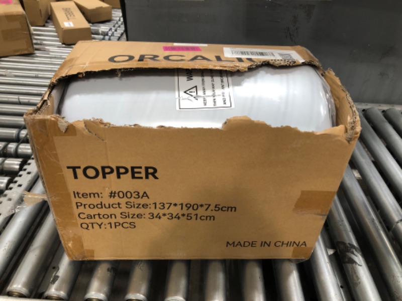 Photo 1 of  OEKO 3inch Firm Mattress Topper  Full