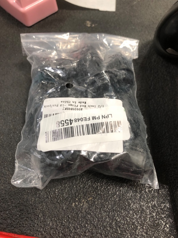 Photo 1 of 1/2 inch Irrigation Fittings End Plugs For (1/2" ID x0.6-0.63" OD) 16mm Drip Tubing Connectors-10 Pcs/pack