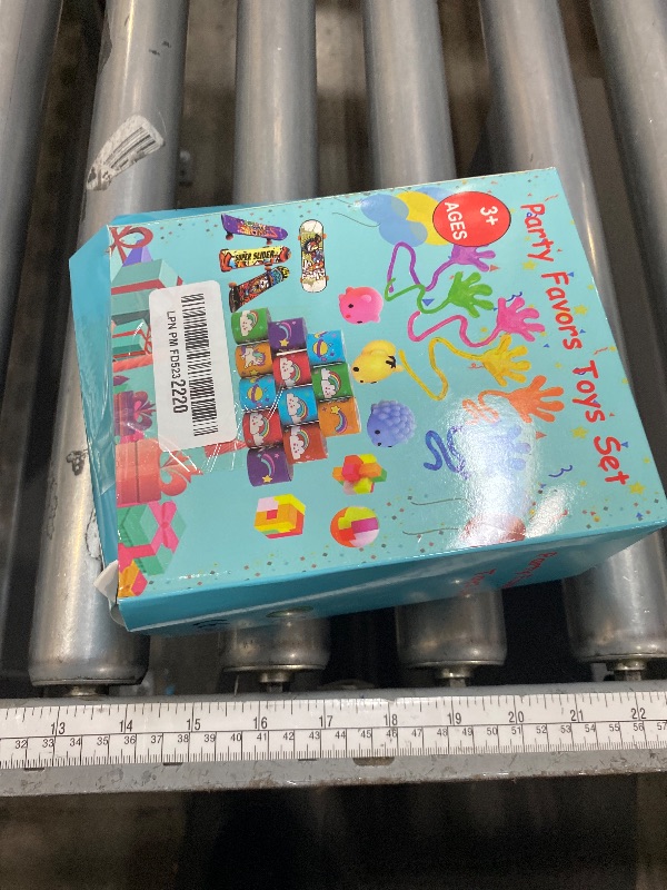 Photo 1 of 124 Pcs Party Favors for Kids, Pop Fidget Toys Bulk, Treasure Box Toys for Classroom Prizes, Pinata Filler, Goodie Bag Stuffers, Treasure Chest Carnival Prizes for Boys & Girls