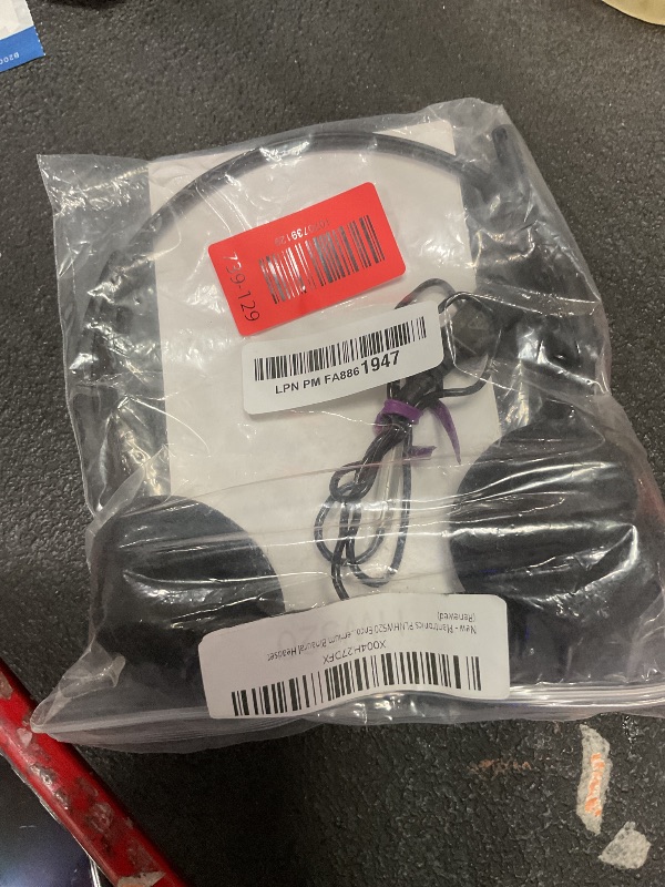Photo 1 of Plantronics PLNHW520 EncorePro HW520 Premium Binaural Headset (Renewed)