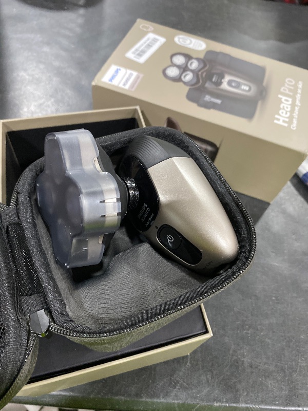 Photo 1 of Philips Norelco Head Shaver Pro 9000 Series - Electric Shaver for Men and Women, 360° Flexing Head & ComfortCut Blades for Clean Shave, Gentle on Skin, Model HS9980/40