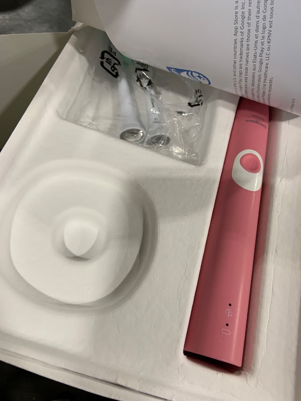 Photo 1 of Philips Sonicare DiamondClean Smart 9500 Electric Toothbrush - Sonic Toothbrush with App, Pressure Sensor, 15 Brushing Settings, Replacement Reminder, USB Charging Travel Case, Rose Gold, HX9923/61