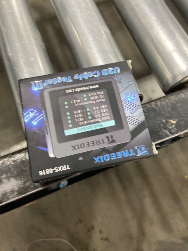 Photo 1 of Treedix USB Cable Tester with 2.4" Color Screen for eMarker Reading, PD 3.0/3.1 Detection, Resistor and Continuity Check, Compatible with Lightning, Type-C, Micro-B 2.0/3.0, and Mini-B Cables