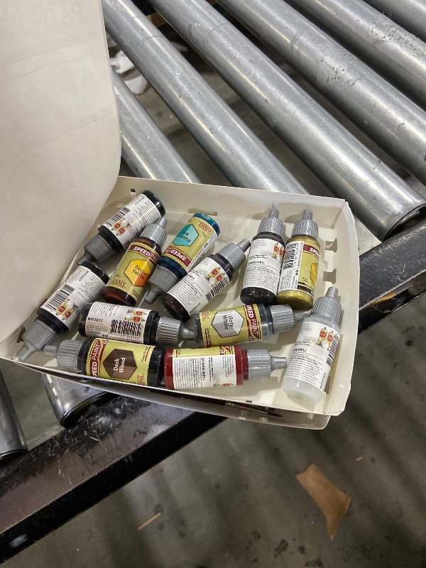 Photo 1 of The Army Painter, Speedpaint 2.0 Complete Set Combo, 90 x 18 ml Acrylic Contrast Model Paint, 4 Brushes & 1 Paint Palette For Miniature Painting, Dnd & Warhammer
