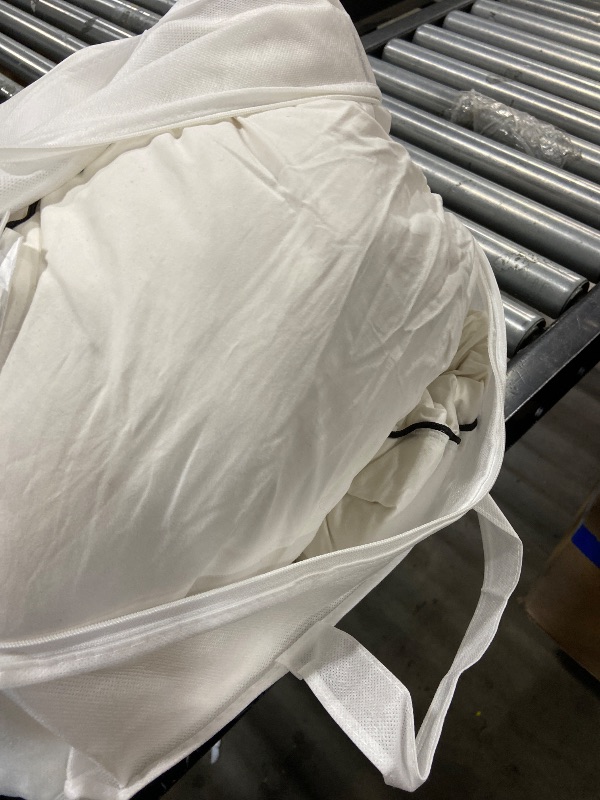 Photo 1 of HYVIF Down Fiber Pillows King Size, Luxury Hotel Collection Soft Fluffy Bed Pillows for Side and Back Sleepers,Breathable Cotton Shell Cover, Gusseted Sleeping Pillows for Stomach Sleepers