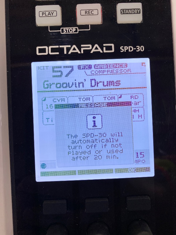 Photo 1 of Roland OCTAPAD SPD-30 Digital Percussion Pad