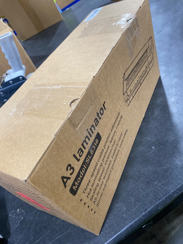 Photo 1 of 13" 4-Roller Commercial Laminator Machine, Fast 55s Warm-Up&1000mm/min Laminating Speed for Laminating 11x17&A3 Size