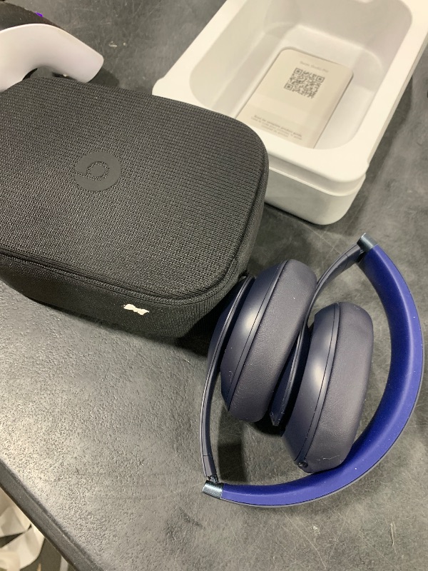 Photo 1 of Beats Studio Pro Premium Wireless Over-Ear Headphones- Up to 40-Hour Battery Life, Active Noise Cancelling, Great for Travel & Commuting, USB-C Lossless Audio, Apple & Android Compatible - Navy