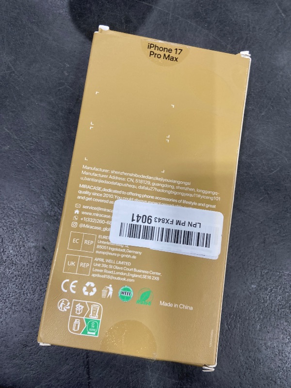 View 2 of OtterBox Apple iPhone 16 Pro Max Symmetry Series Cactus Leather Case - Non-Retail Packaging Rich Adobe (Brown)