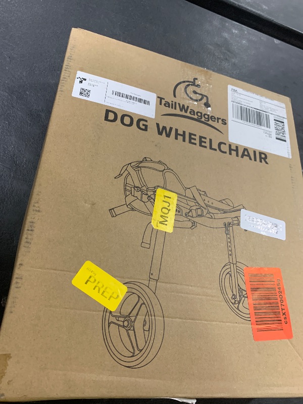 Photo 1 of TailWaggers Small Dog Wheelchair for Back Legs | Adjustable Mobility Aid | All-Terrain Wheels| for Pets that fit a Teddy Dog's Size