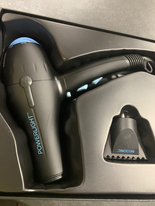 Photo 1 of BIO IONIC Powerlight Pro Dryer, Black